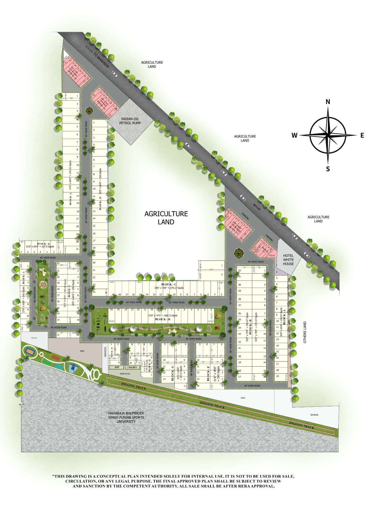 Rudra Enclave Site Plan For Presentation Image